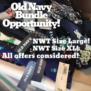 NWT Old Navy L and XL Bundle Opportunity!